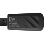 Klipsch Flexus SURR 100 soundbar with sleek black design and multiple speaker drivers for enhanced TV audio.