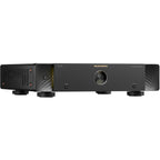 Marantz AMP 30 stereo amplifier with sleek black finish and control knobs, ideal for high-quality audio setup.