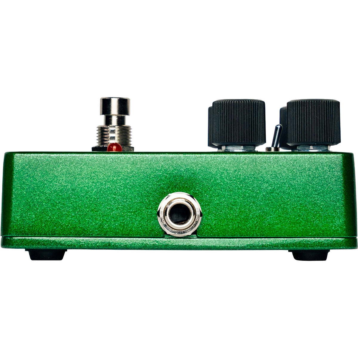 Electro Harmonix Nano Bass Big Muff Pi 2 guitar pedal with compact design and metal casing for bass guitar effects.