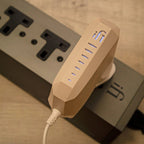 SilentPower iPower X power supply unit with sleek design and multiple output ports for efficient energy distribution.
