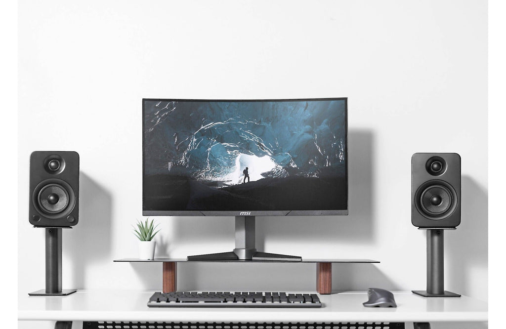 Kanto Audio SP9 9" Desktop Speaker Stands (Black, B-Stock) speaker stands, black alternate view 5