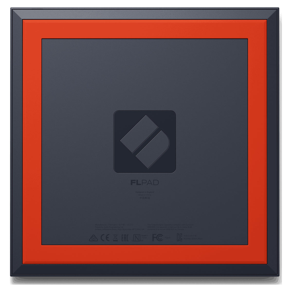 Novation FLpad, underside with rubber base