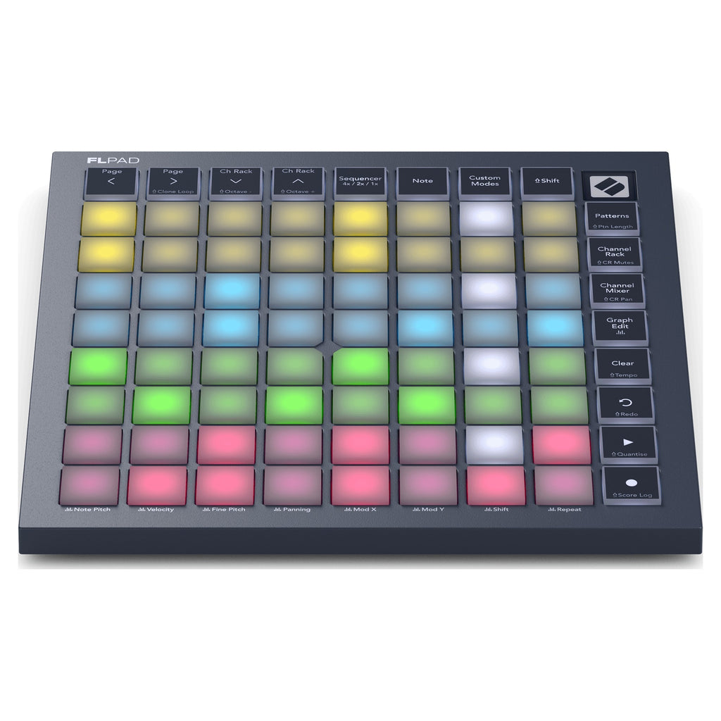 Novation FLpad Mini, front elevated view