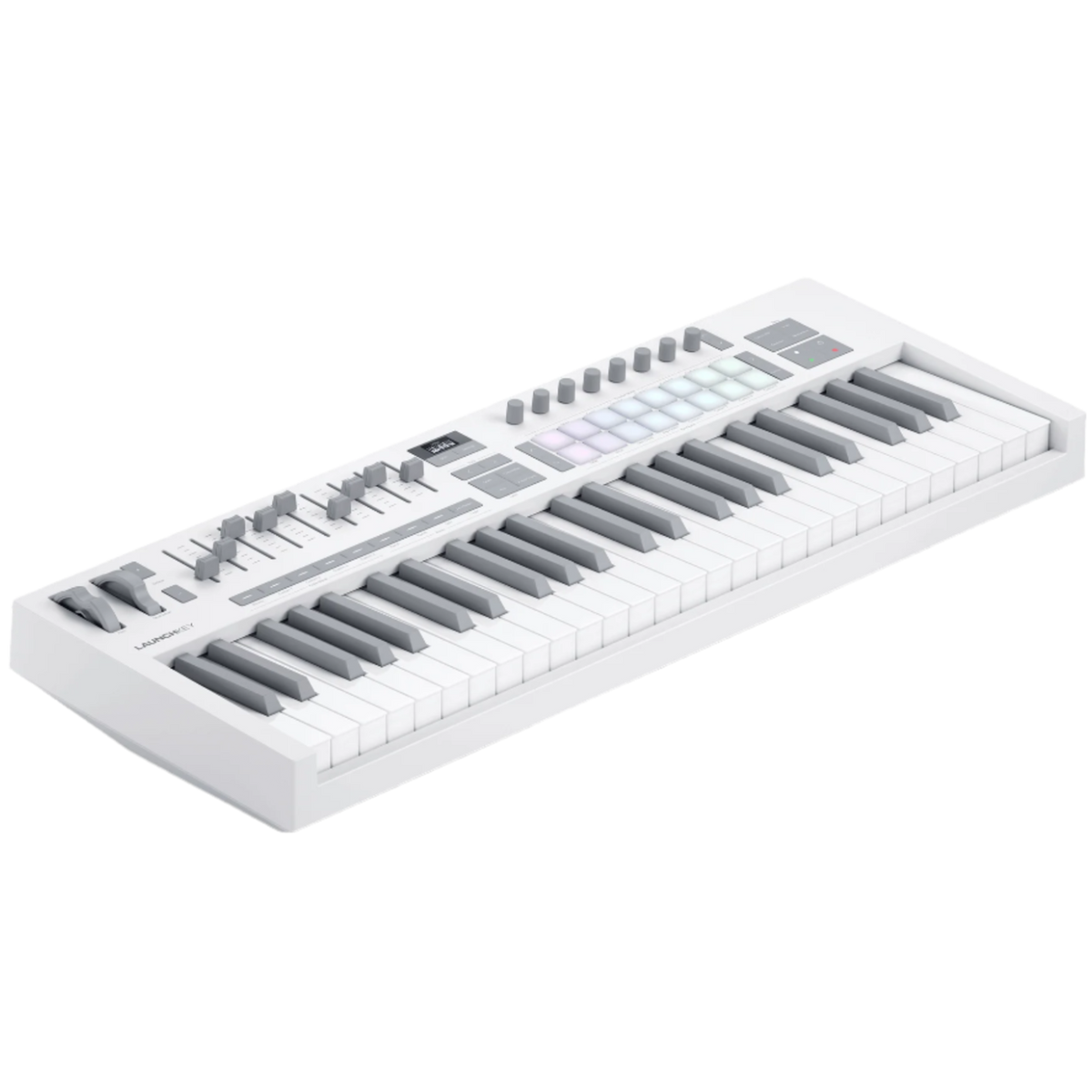 Novation Launchkey 49 MK4 MIDI keyboard, in white